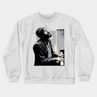 Marvin Gaye - Black Vintage Crewneck Sweatshirt